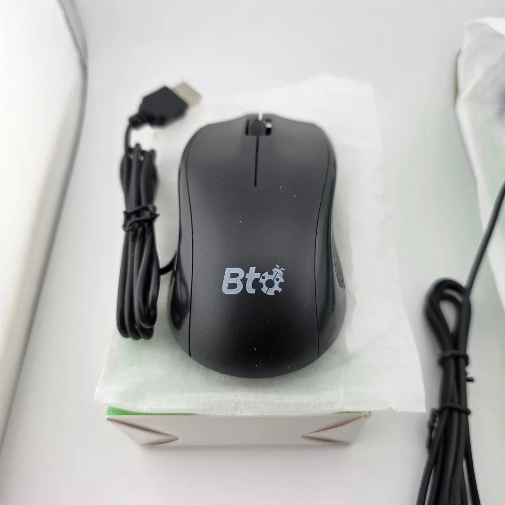 BT Wired‎ Optical Mouse and Keyboard Set USB Full Size